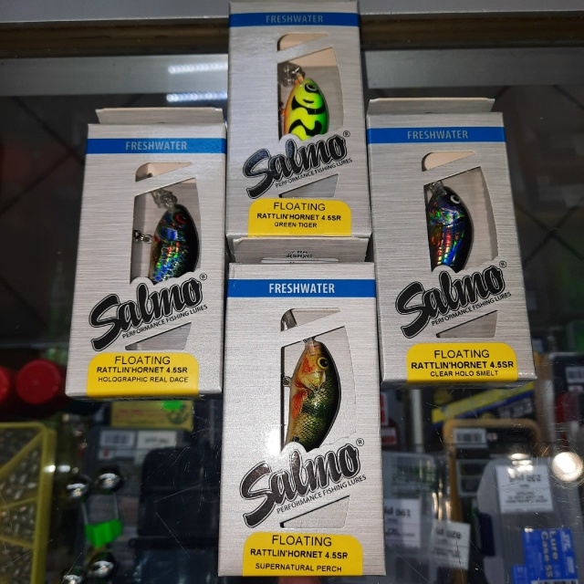 Воблер Salmo HORNET: - «Маленький, быстрый и смертельно эффективный» вновь у нас в магазине!