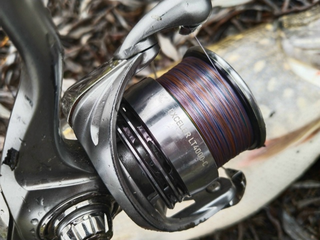 Словил парочку джиговых русловых щук. 1.5 и 3 кг 