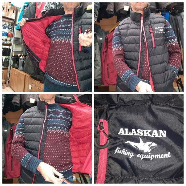 Жилет Alaskan Juneau Vest - Жилет утепленный, стеганый спроектирован как утепляющий слой под куртку ветровку в прохладное время года. Так же можно использовать как верхний слой в прохладную и сухую погоду. 