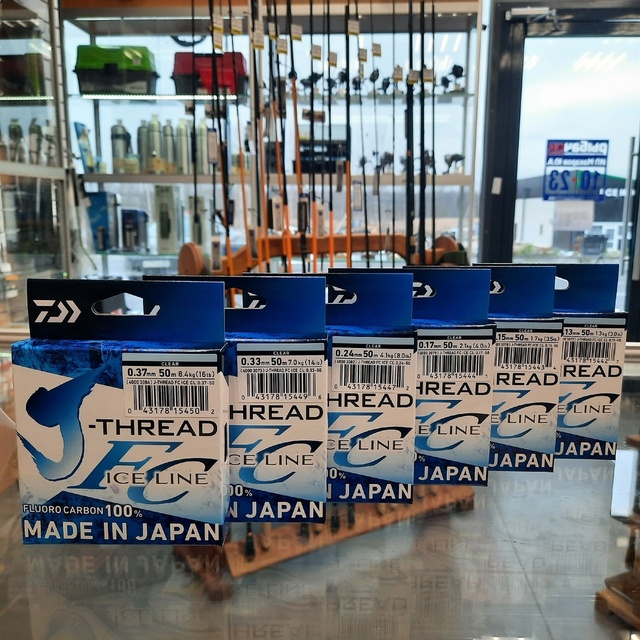 Леска Daiwa J-Thread FC Ice Line - Современный флюорокарбон японского производства от компании Daiwa. 