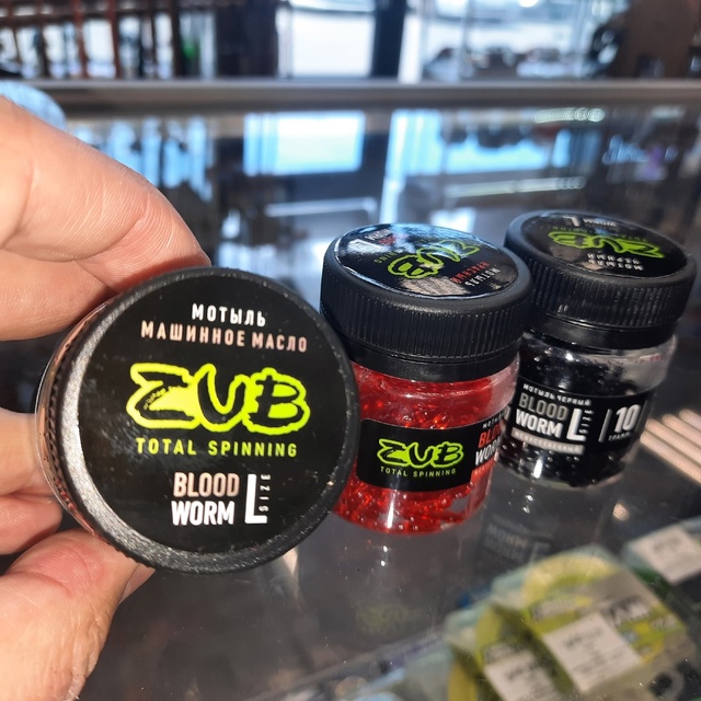 Мотыль искусственный ZUB BLOODWORM 