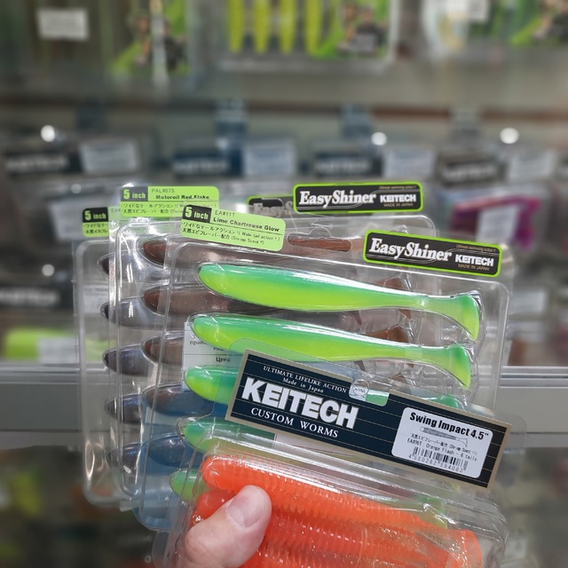 Силиконовые приманки Keitech:  