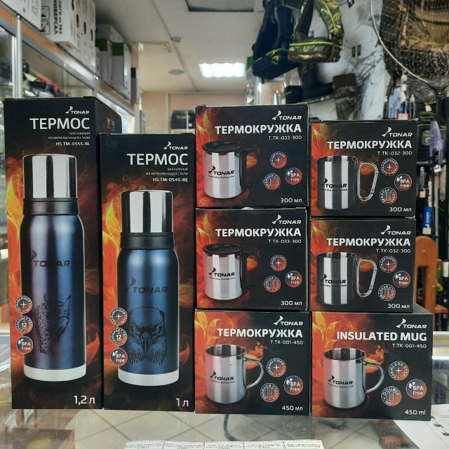 Термосы Tonar (Nisus): Термокружка с термосом, обязательно согреют Вас в пасмурный и непогожий осенний денёк, чашечкой ароматного согревающего напитка напитка. ☕ 