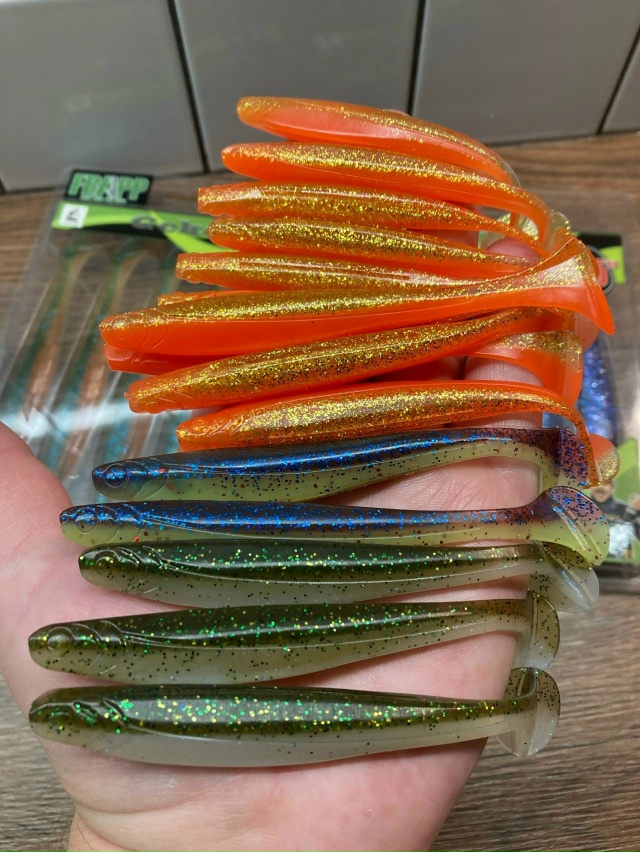 Frapp Snatcher на картинке и правда был очень похож на Keitech Easy Shiner  