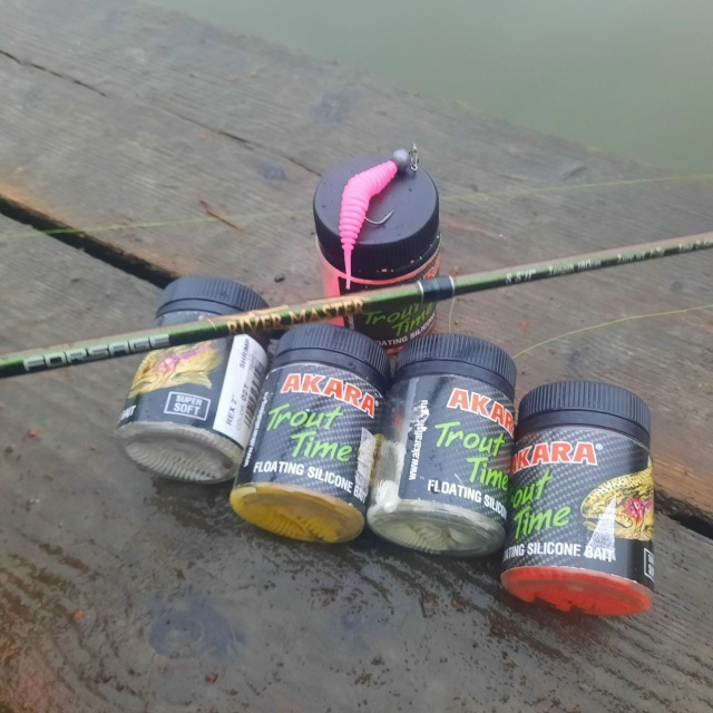 Силиконовые приманки Akara Trout Rex 