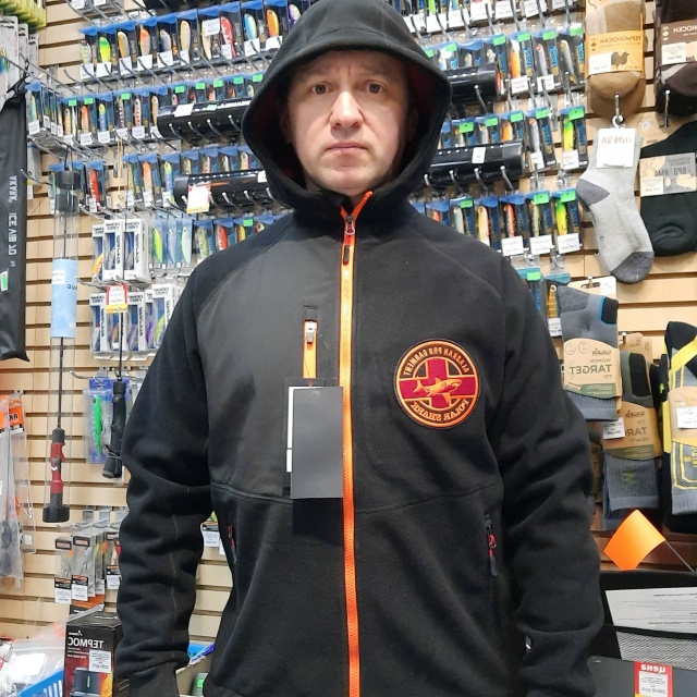 КУРТКА ФЛИСОВАЯ ALASKAN POLAR SHARK WIND STOPPER: 