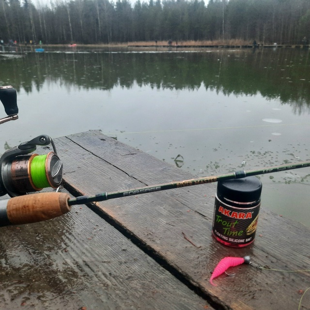 Силиконовые приманки Akara Trout Rex